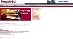 Desktop Screenshot of luxgallery.net